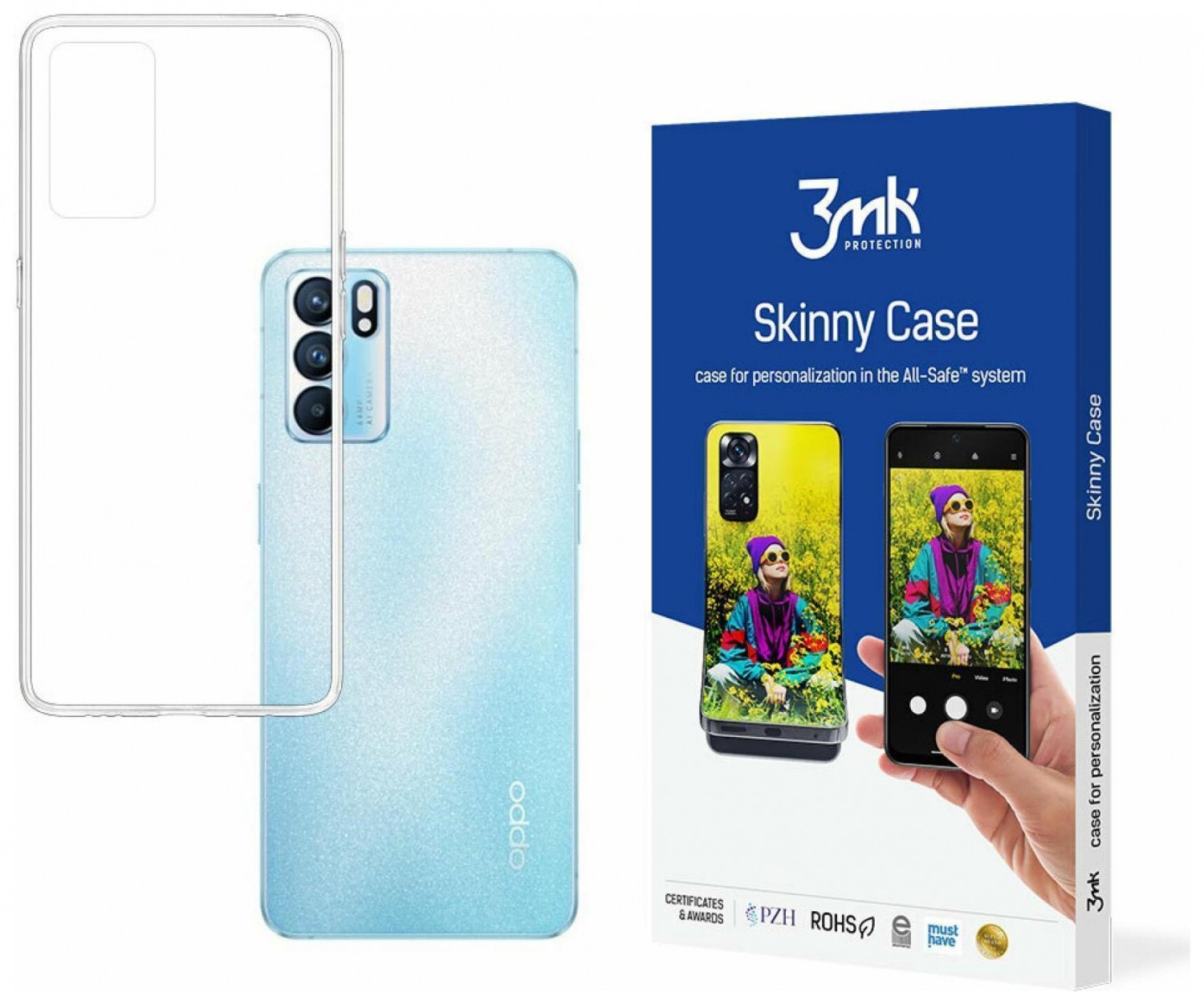 Oppo Reno 6 5G - 3mk Skinny Case
