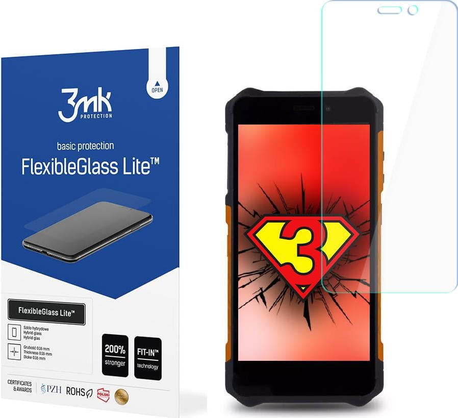 Szkło ochronne 3mk FlexibleGlass Lite do MyPhone Hammer Iron 3 LTE