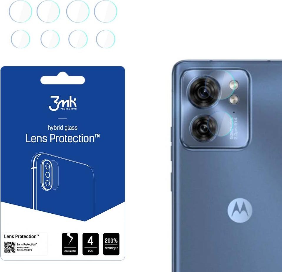 Zdjęcia - Szkło / folia ochronna 3MK Lens Protect Motorola Edge 40 Ochrona na obiektyw aparatu 4szt 