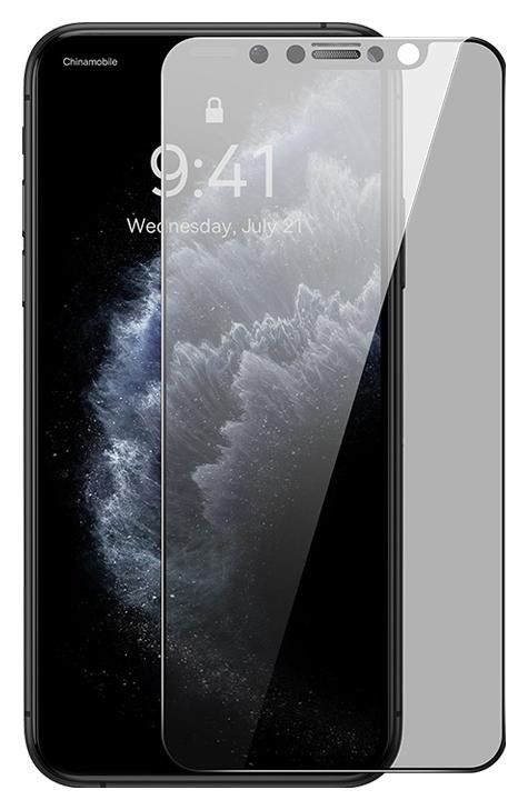 Szkło ochronne Baseus z filtrem prywatyzującym do iPhone XS Max/11 Pro Max