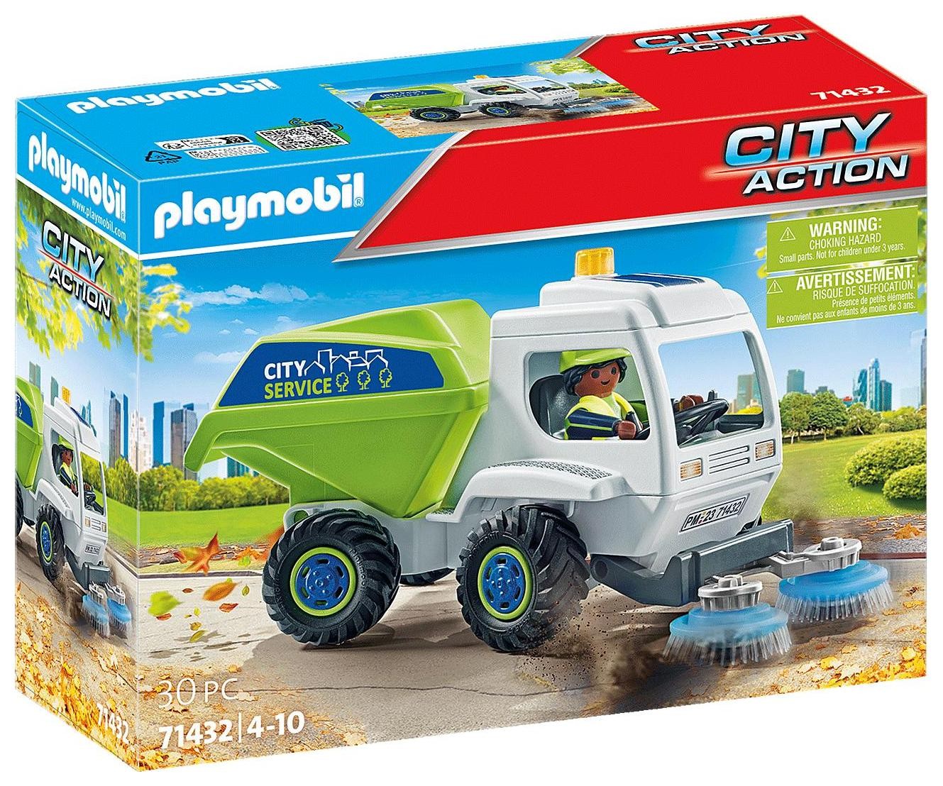 Playmobil City Action 71432 Zamiatarka