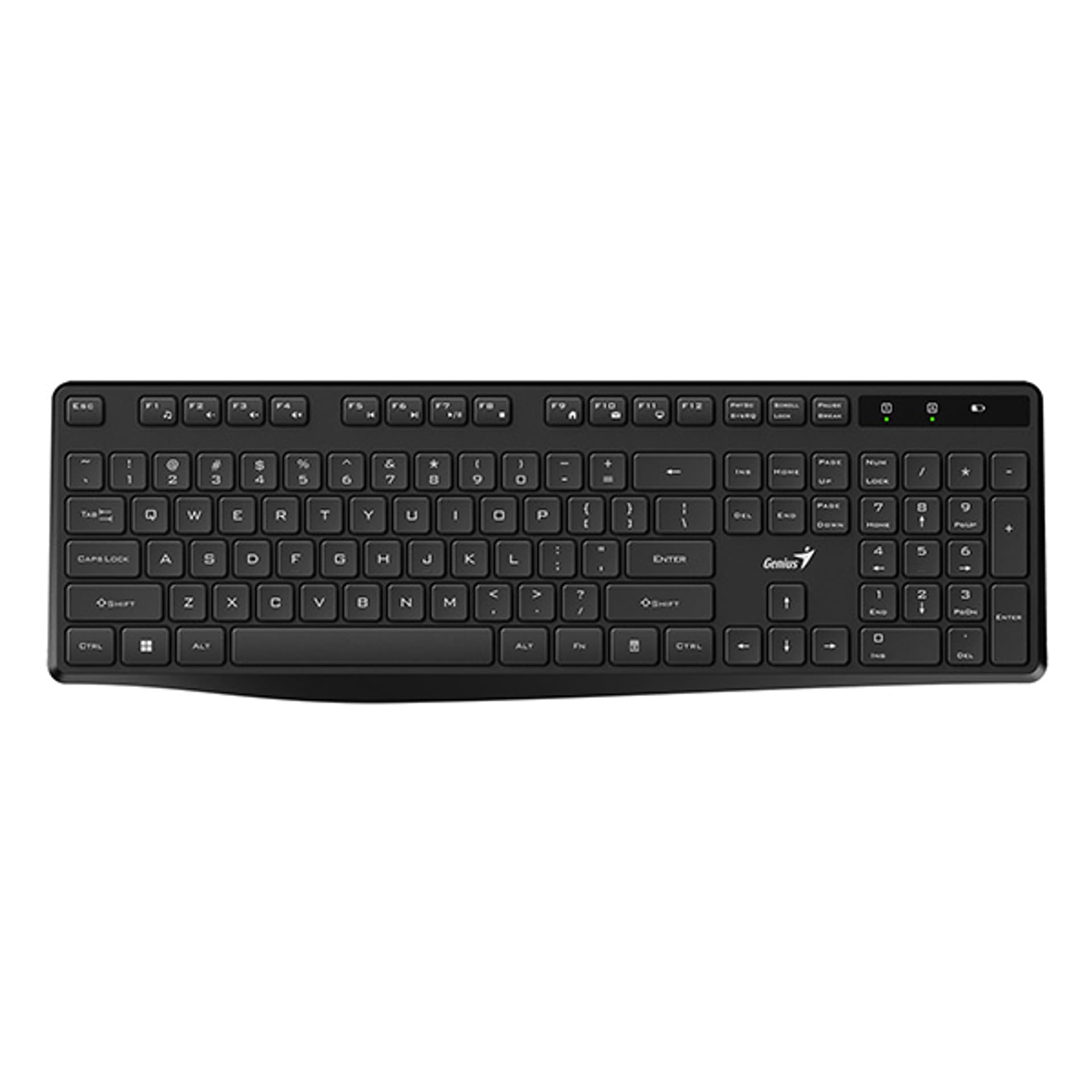 Genius KB-7200, klawiatura AAA, CZ/SK, 2.4 [Ghz], bezprzewodowa, czarna  31320002404