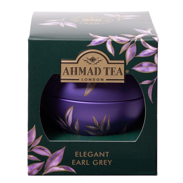 Ahmad Tea Kew Baubles Bombka Elegant Earl Grey 25g liściasta