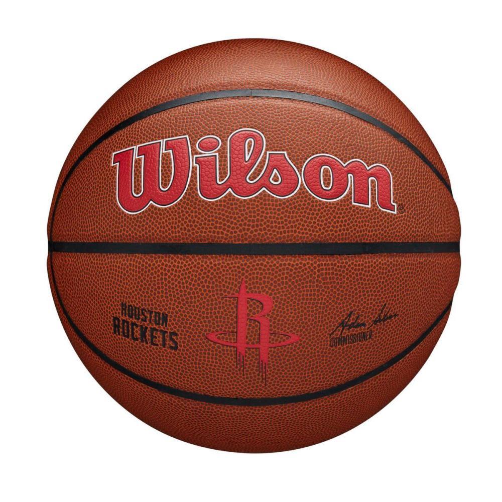 Piłka do koszykówki Wilson NBA Team Alliance Houston Rockets brown rozmiar 7