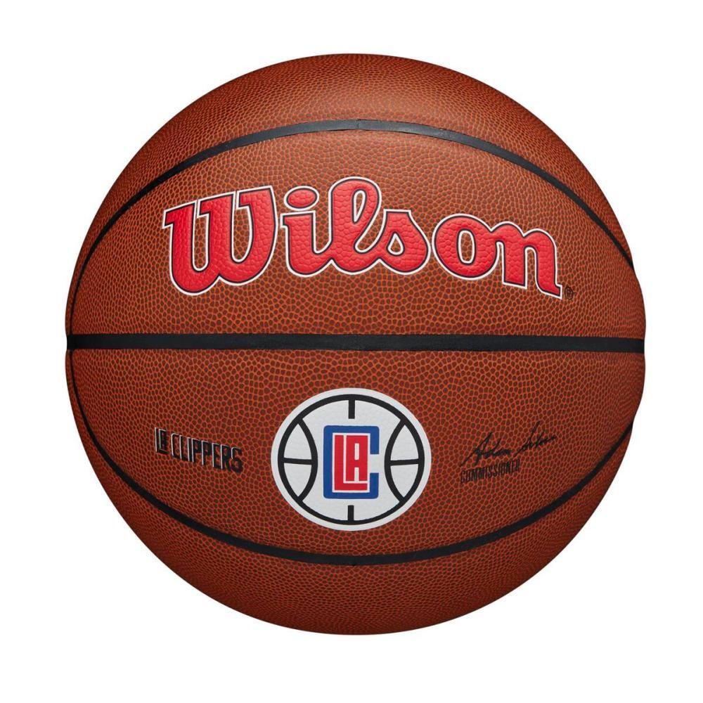 Piłka do koszykówki Wilson NBA Team Alliance Los Angeles Clippers brown rozmiar 7