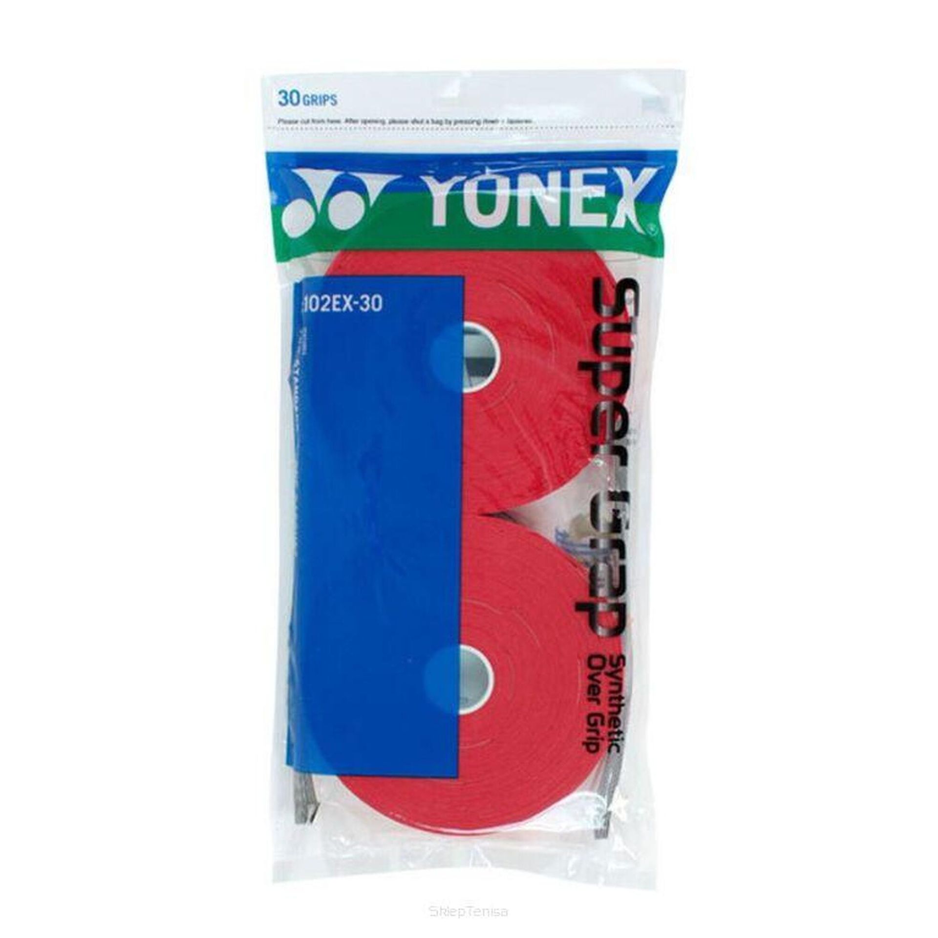 Górna owijka Yonex  Super Grap Wine Red (30 Pack)