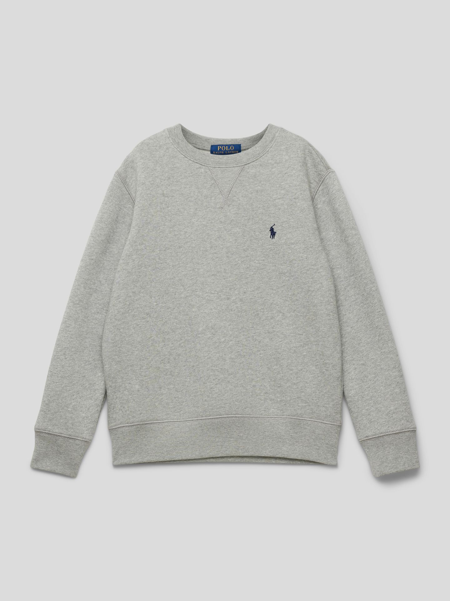 Bluza z wyhaftowanym logo i efektem melanżu