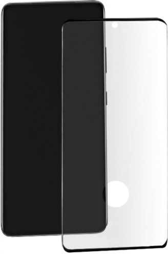Szkło hartowane Qoltec Premium do Samsung Galaxy S21 Czarne (5901878521206)