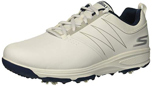 Skechers Go Golf Torque, Męskie trampki, White Synthetic/Navy Trim, 47 EU, White Synthetic Navy Trim, 47 EU