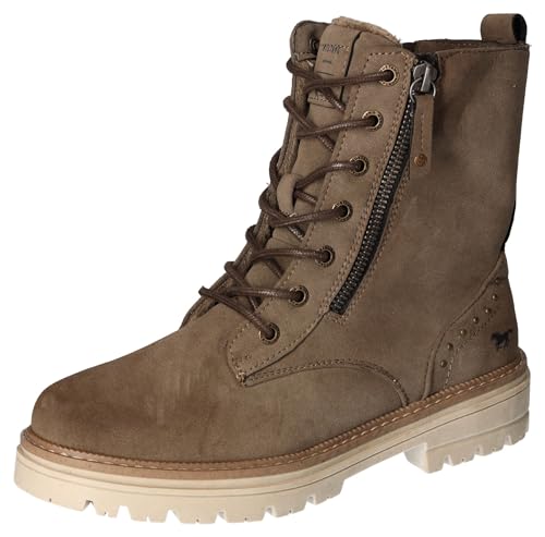 Mustang Damskie botki 1404-601, szarobrązowy, 41 EU