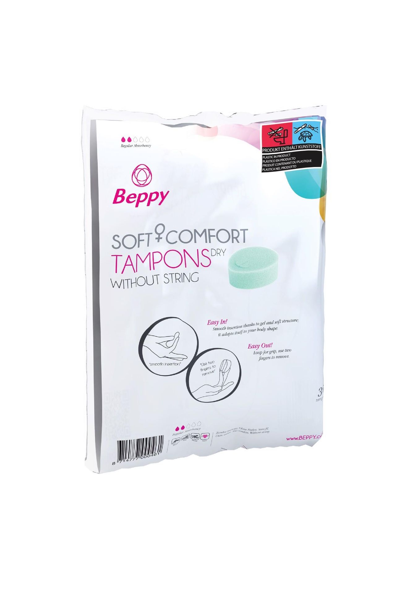 Beppy Beppy Soft+Comfort Tampons DRY 30pcs