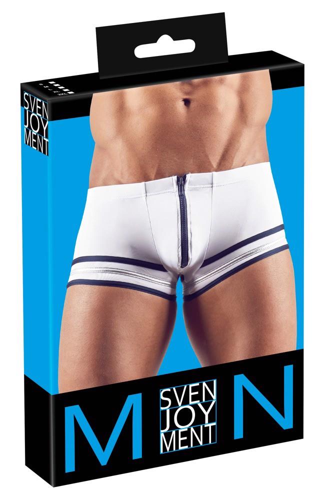 Svenjoyment SVEN Joy Document męskie bokserki marynarski z zamkiem błyskawicznym Biały spód mężczyzn M 21313232711