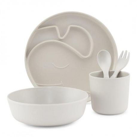 Lille Vilde, Zestaw prezentowy, Bamboo Giftbox, Whale, 5 szt.