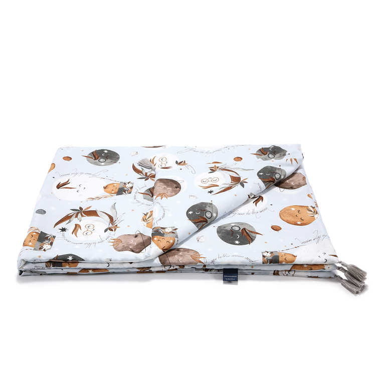 La Millou, Bamboo Bedding, Kołderka, Medium Size, By Whatannawears Fly Me To The Moon Sky, 80x100 cm