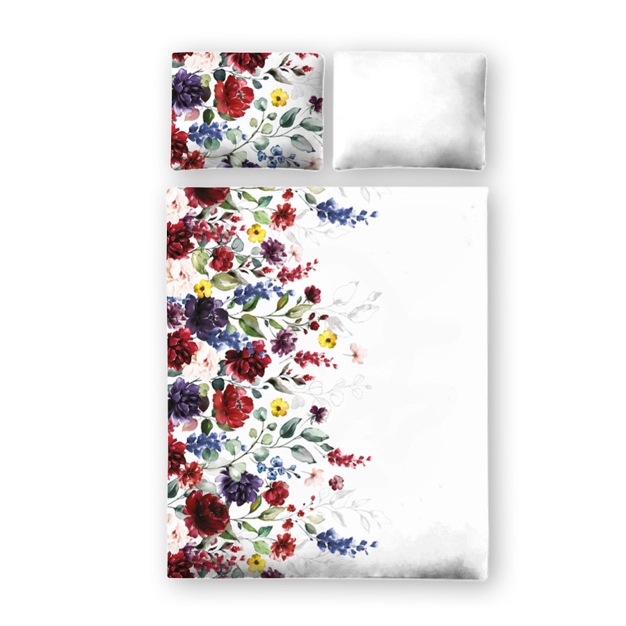 Komplet pościeli z satyny bawełnianej LORENA PREMIUM 160x200 cm