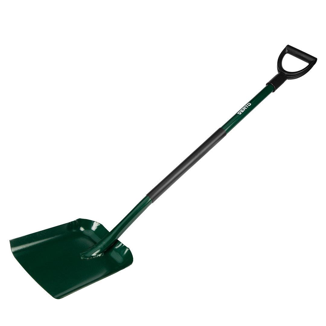 VERTO, Łopata, metalowy trzonek, plastikowy uchwyt, 15G012-1