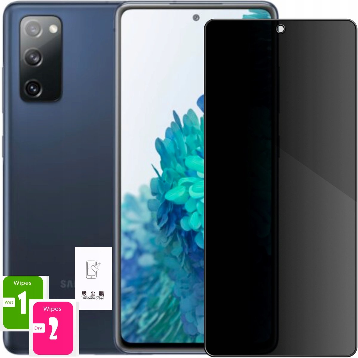 Szkło Hartowane Do Samsung S20 Fe / 5G Antyszpiegowskie Anti-Spy Folia 2.5D
