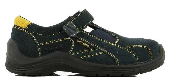 Sandały Robocze - But Ochronny Safety Jogger Sonora; S1 P, Src, Ciemnoniebieski Nisko Wycięty, Oddychający, Zamszowy - 45 Safety Jogger Sonora 135 5..