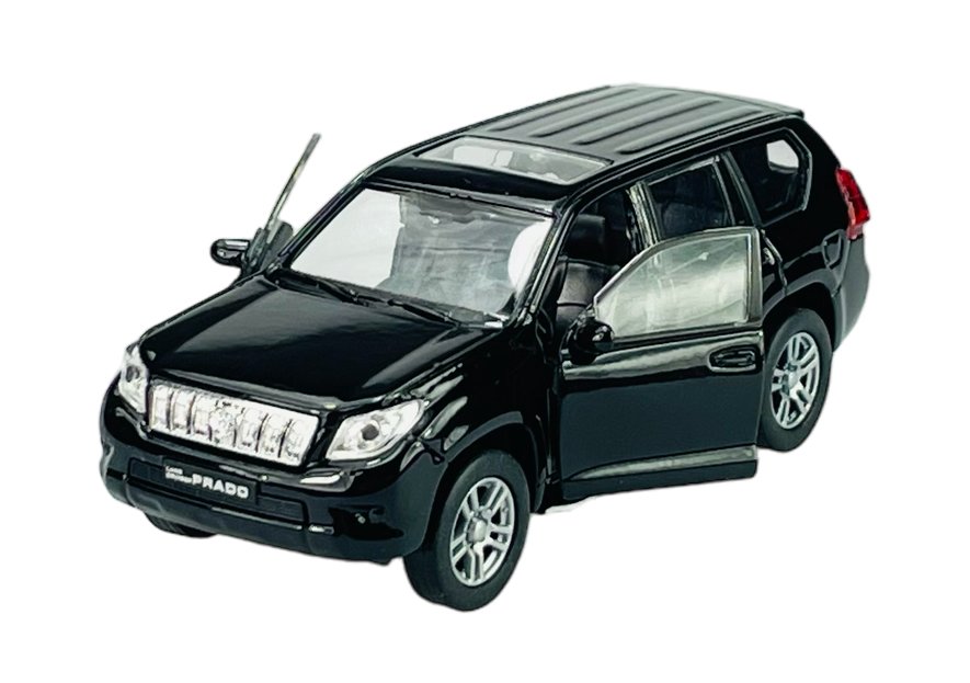 Welly Toyota Land Cruiser Prado Czarna 1:34 Samochód Nowy Metalowy Model