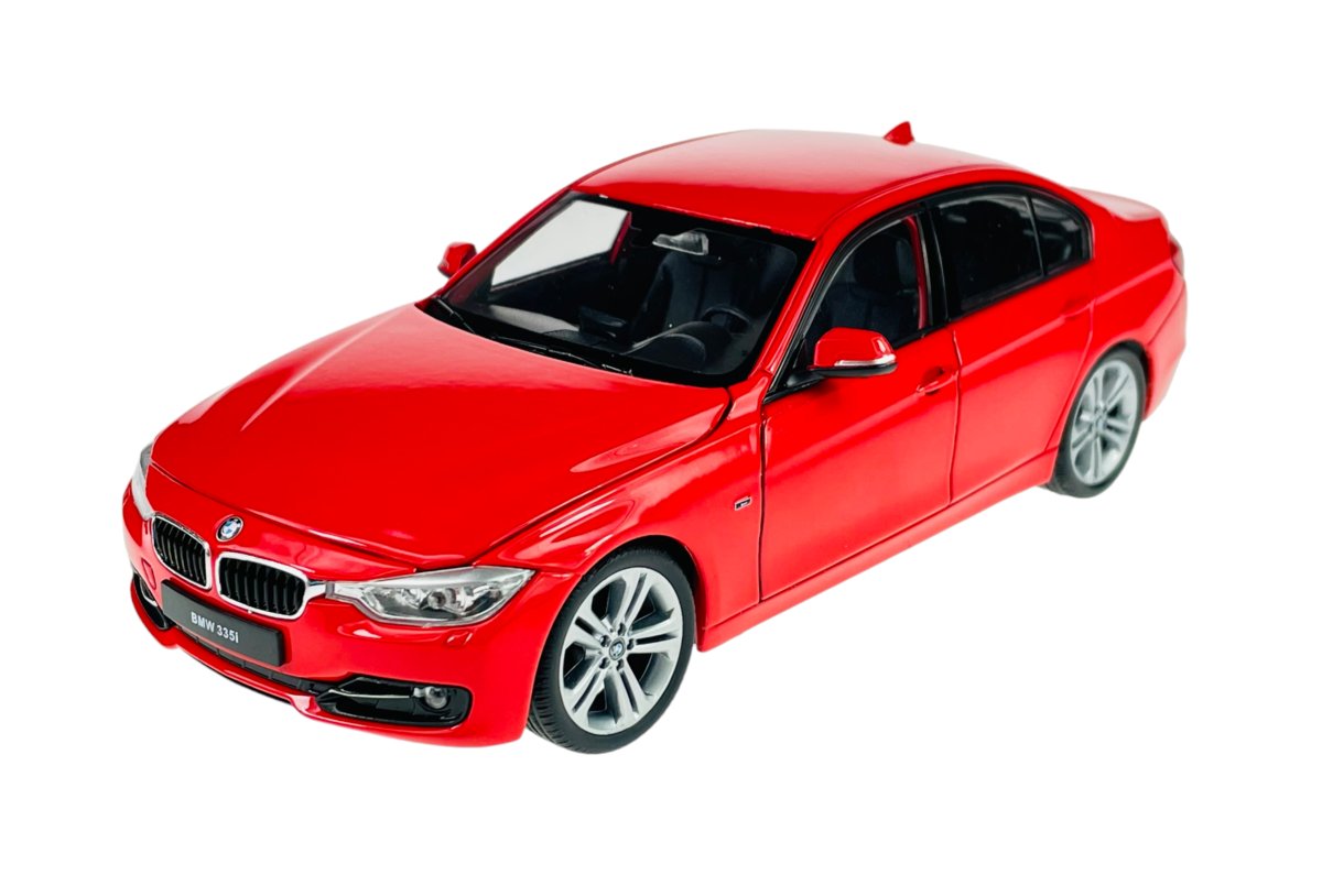 Welly Bmw 335I F30 Czerwony 1:24 Samochów Nowy Metalowy Model