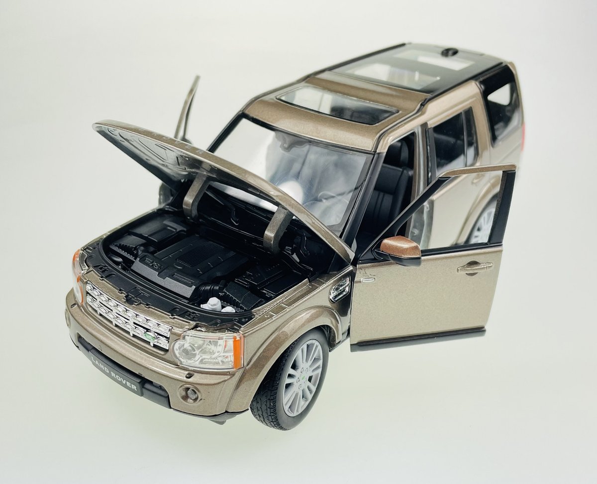 Welly Land Rover Discovery 4 Brązowy 1:24 Samochów Nowy Metalowy Model