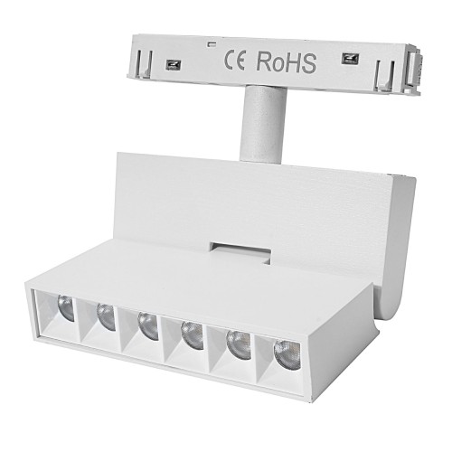Lampa spot LED do szyny magnetycznej L11/6W/4000K biała