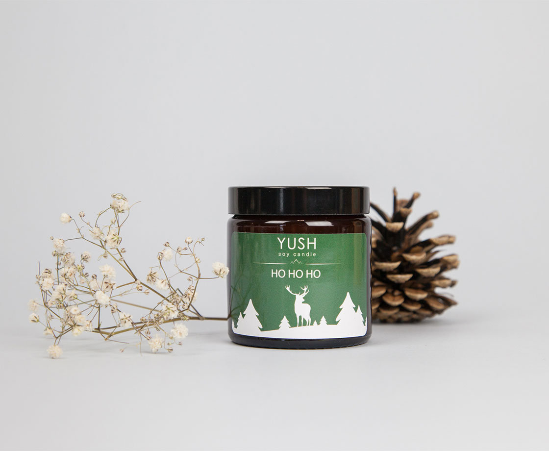 Świeca Sojowa Ho Ho Ho! (120 Ml)