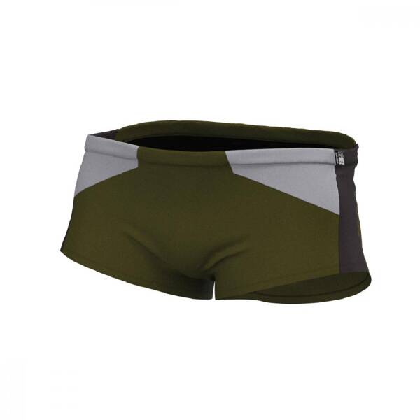ZEROD Kąpielówki TRUNKS khaki/dark grey