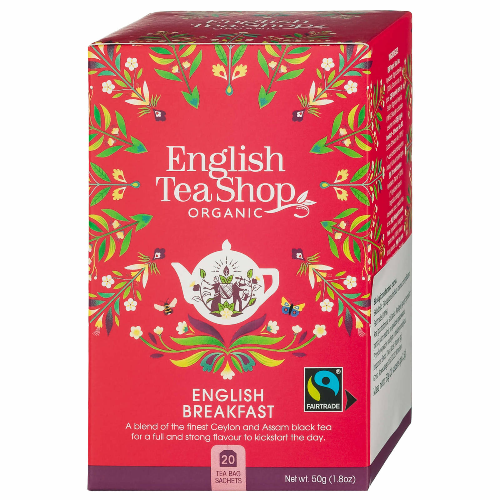 English Tea Shop, Herbata English Breakfast, 20 saszetek