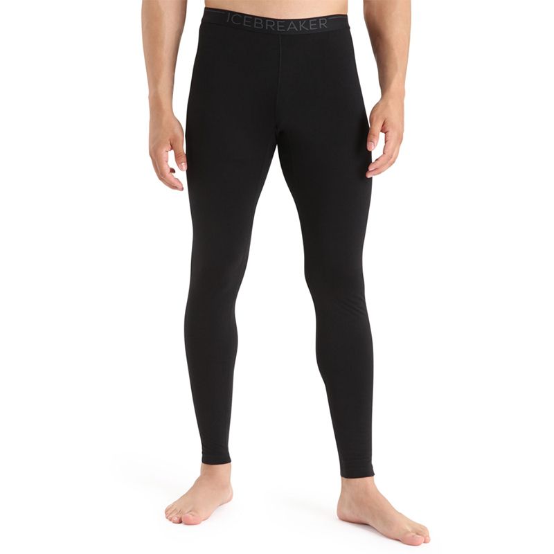 Legginsy Icebreaker Merino 200 Oasis Thermal 1043690011 - czarne