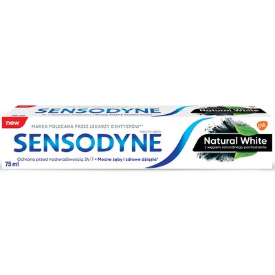 GlaxoSmithKline Natural White Wybielająca Pasta do Zębów 75 ml