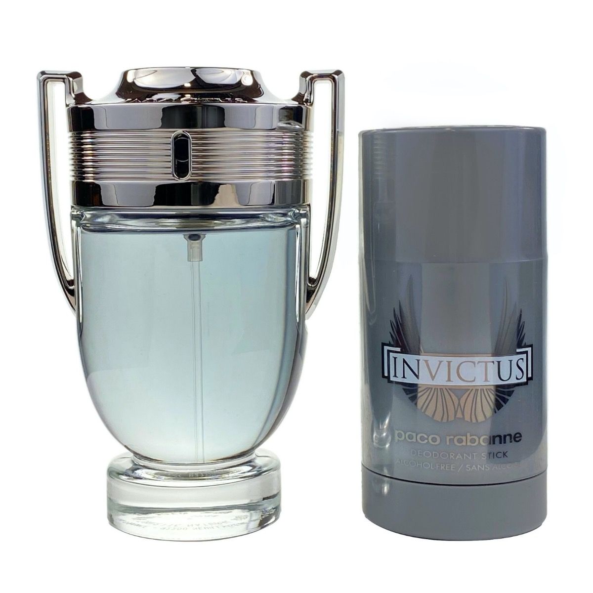 Zestaw Paco Rabanne Invictus Woda toaletowa 100 ml + Dezodorant w sztyfcie 75 ml (3349668603923)