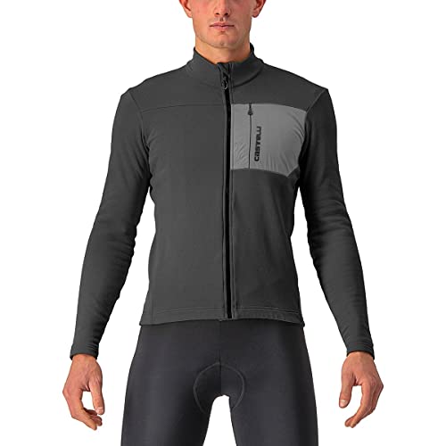 Castelli 4522505-030 Unltd Trail Jersey Długa koszulka Męska Dark Gray/Dark Gray Rozmiar M