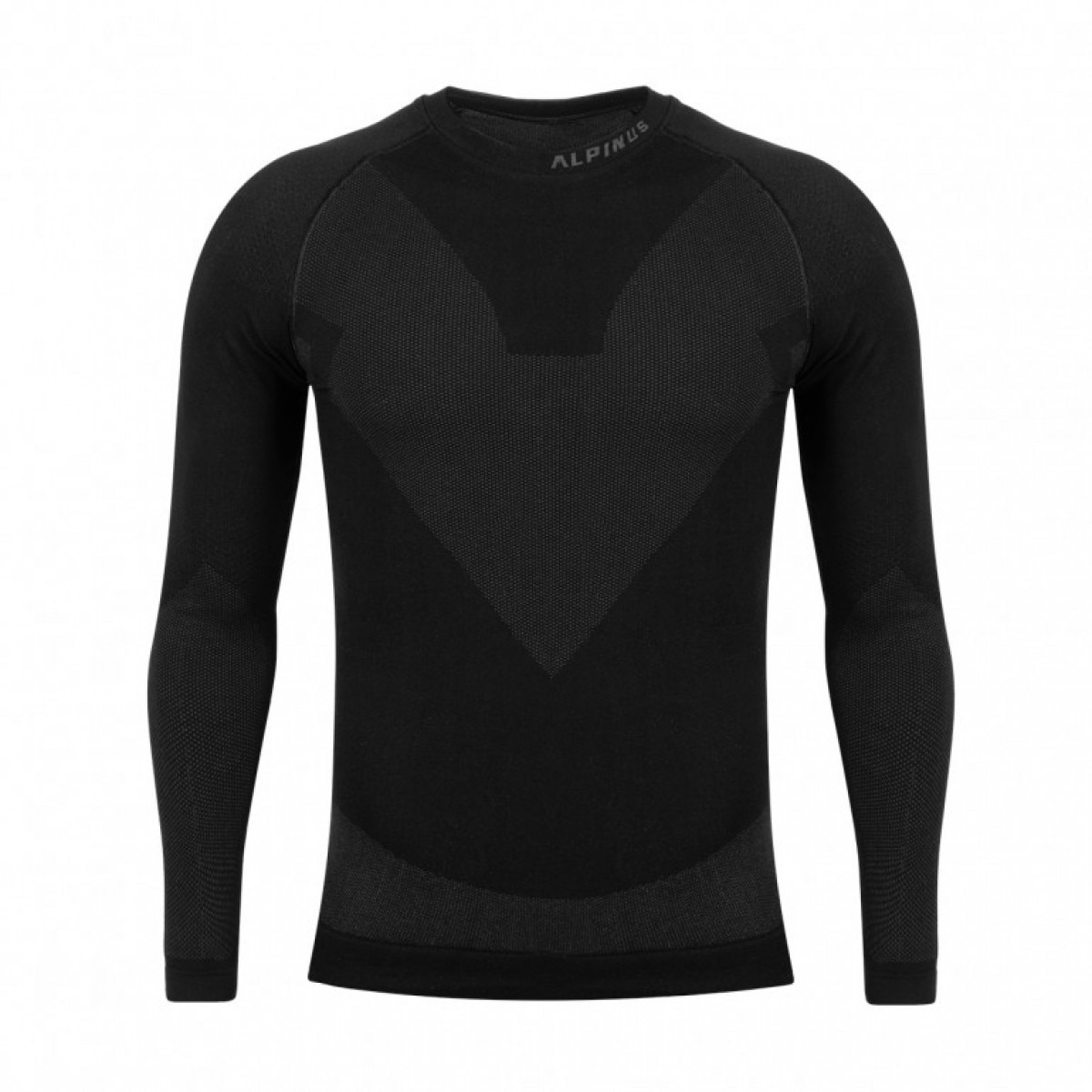 Męski longsleeve termoaktywny Alpinus Pro Miyabi Edition - czarny - ALPINUS