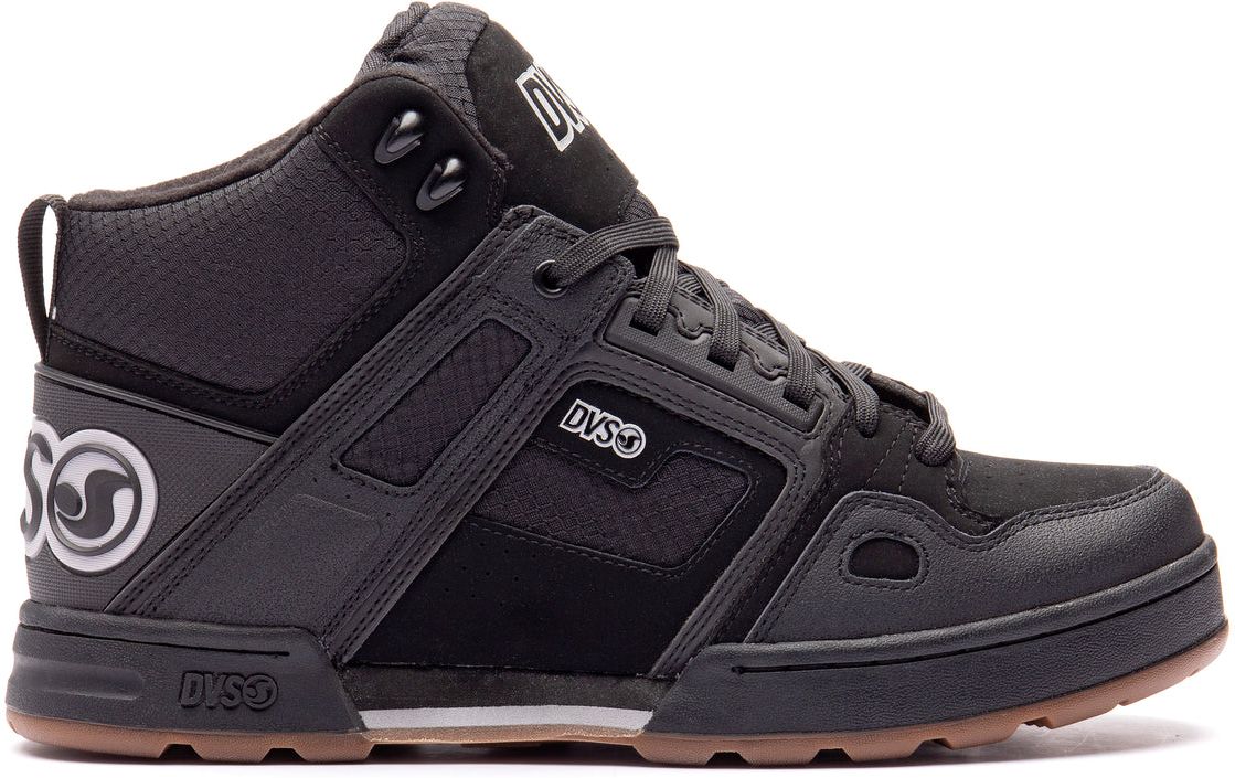 buty zimowe męskie DVS COMANCHE BOOT Black/Reflective/Charcoal/Leather