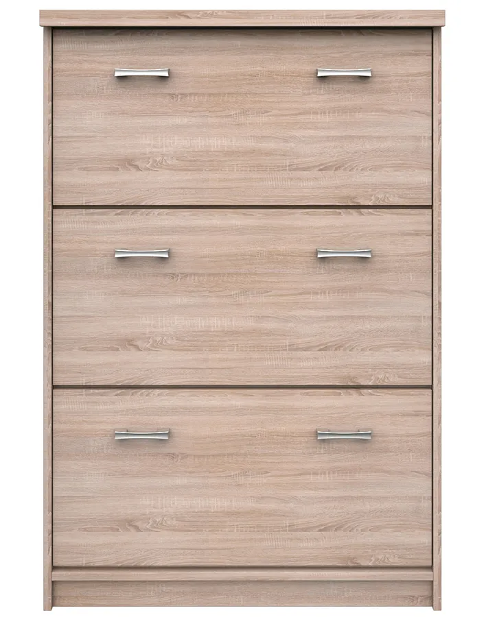 Wysoka szafka na buty dąb sonoma C5-K27