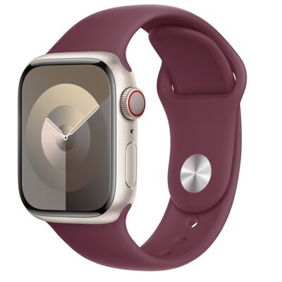 Pasek wymienny Apple 41mm morušově rudý sportovní  - M/L (MT343ZM/A)