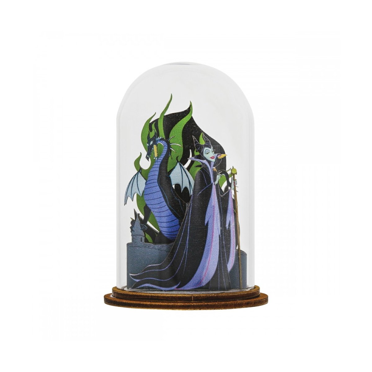 Enesco Enchanting Disney Collection - Śpiąca Królewna - Pani Wszelkiego Zła - Figurka Maleficent, Wielokolorowa, Jeden Rozmiar (A30622)