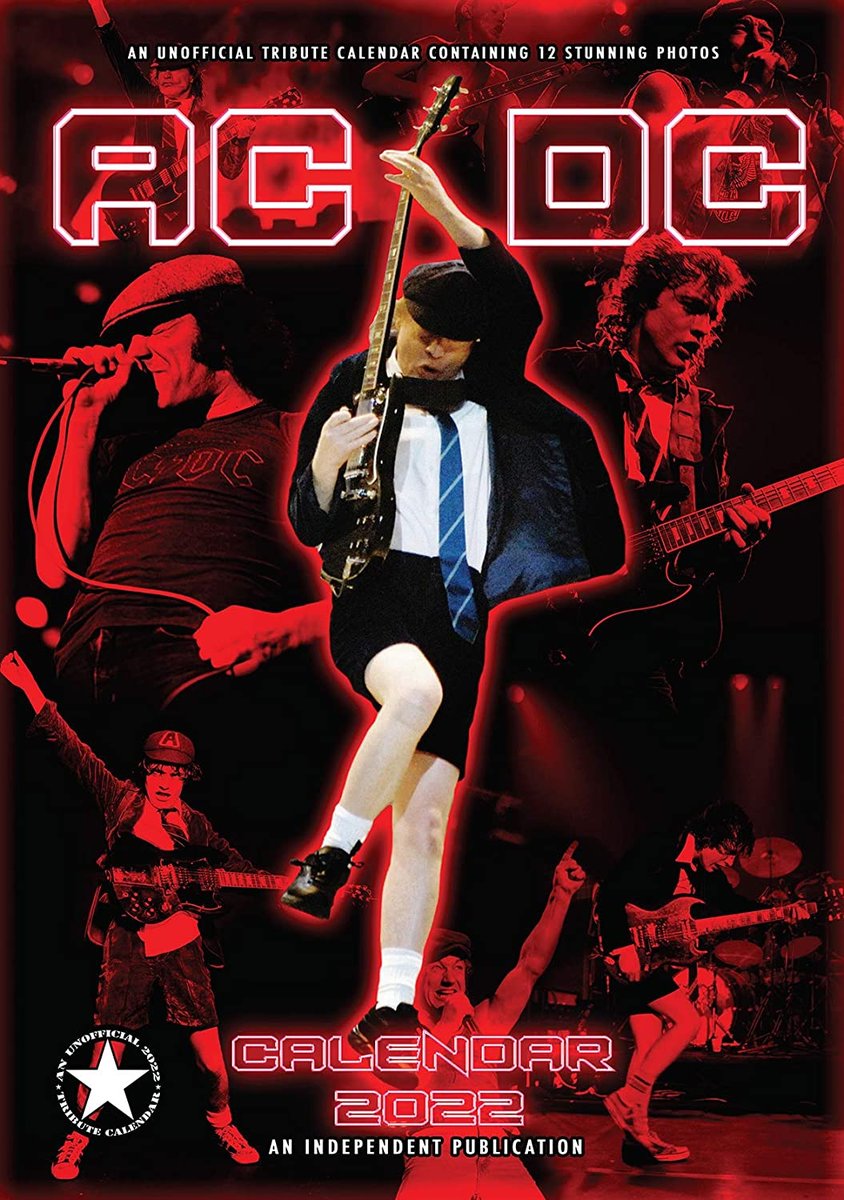 Kalendarz Ac/Dc 2022