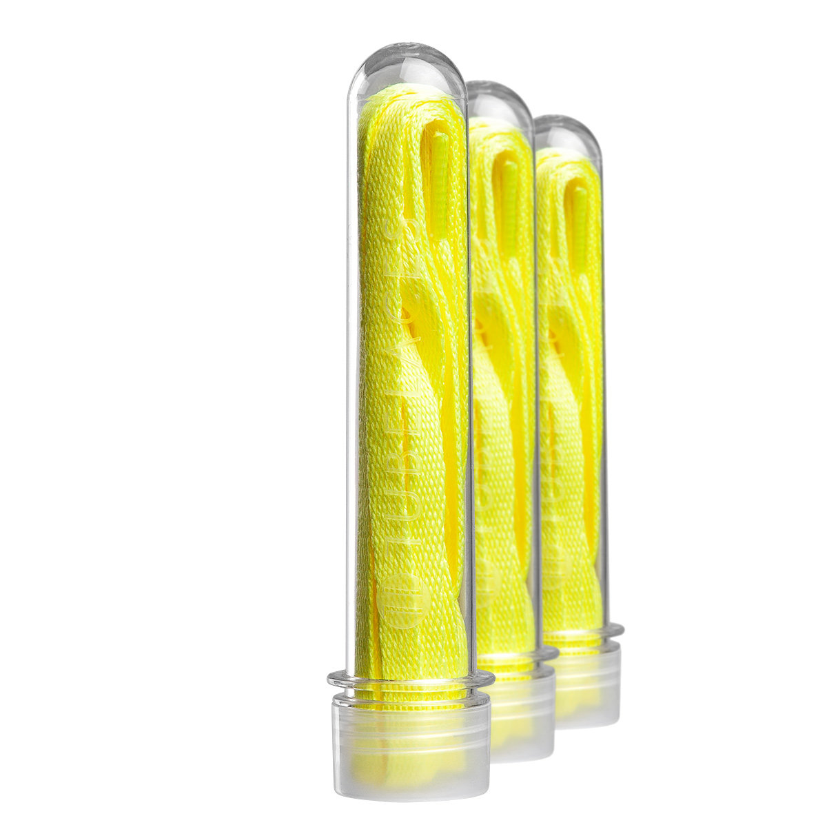 sznurowadła TUBELACES - NEON YELLOW (120 cm)