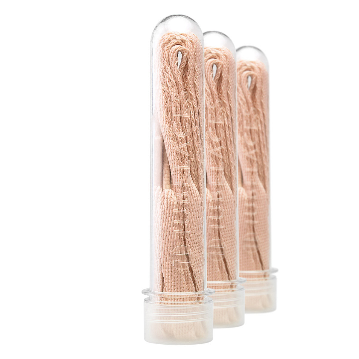 sznurowadła TUBELACES - PEACH  (120 cm)