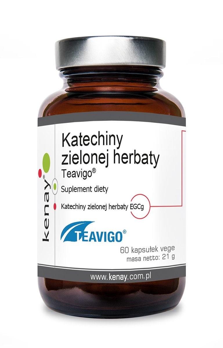 Suplement diety, KENAY Katechiny zielonej herbaty Teavigo 150 mg (60 kaps.)