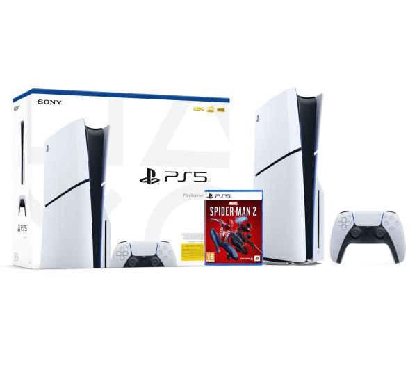 Sony PlayStation 5 Slim D Chassis PS5 1TB z napędem + Marvel’s Spider-Man 2