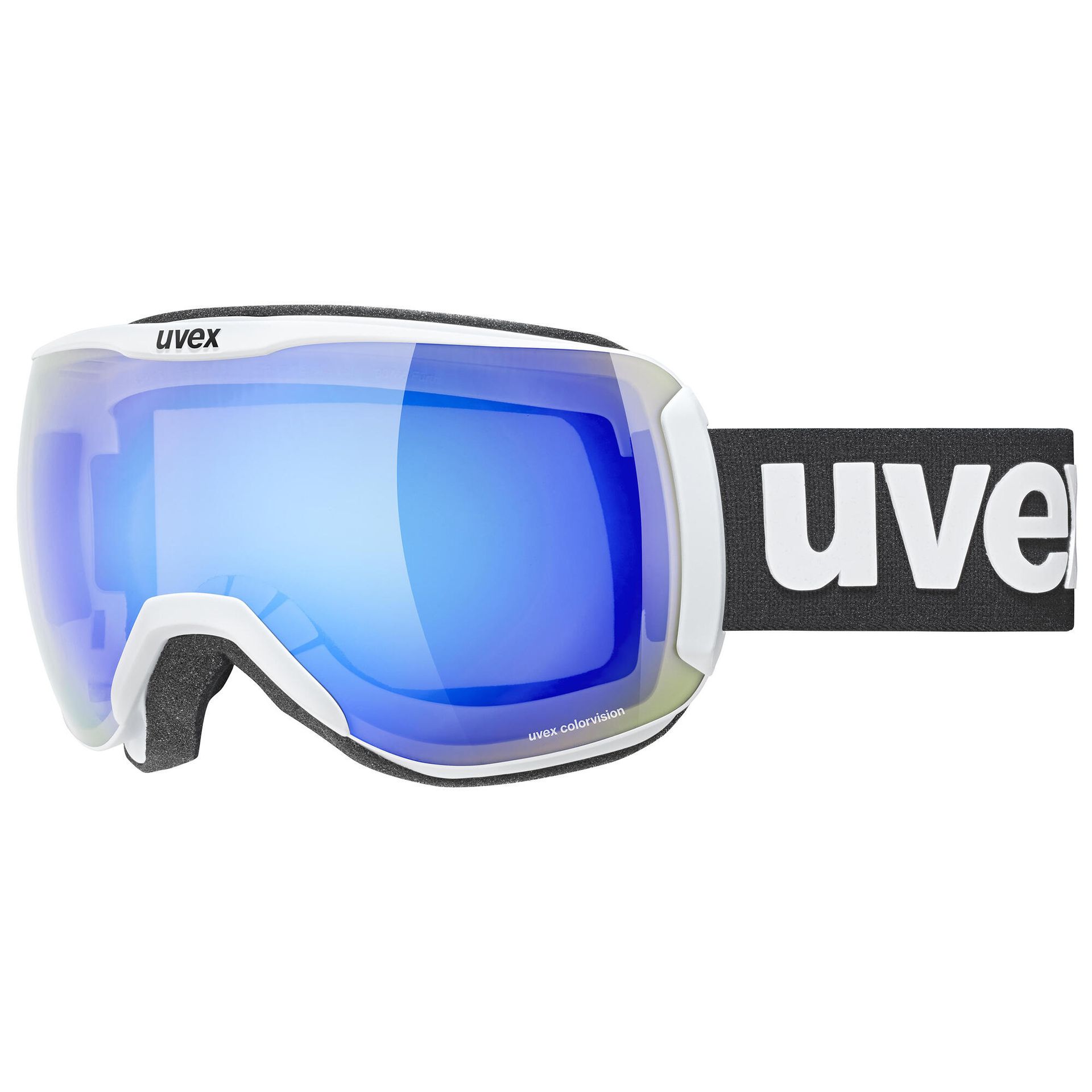 Uvex Downhill 2100 CV Goggles, biały/niebieski 2021 Gogle narciarskie S5503921030