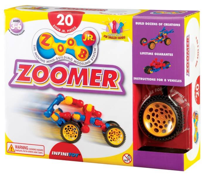 Infinitoy, Zoob, klocki konstrukcyjne Zoomer