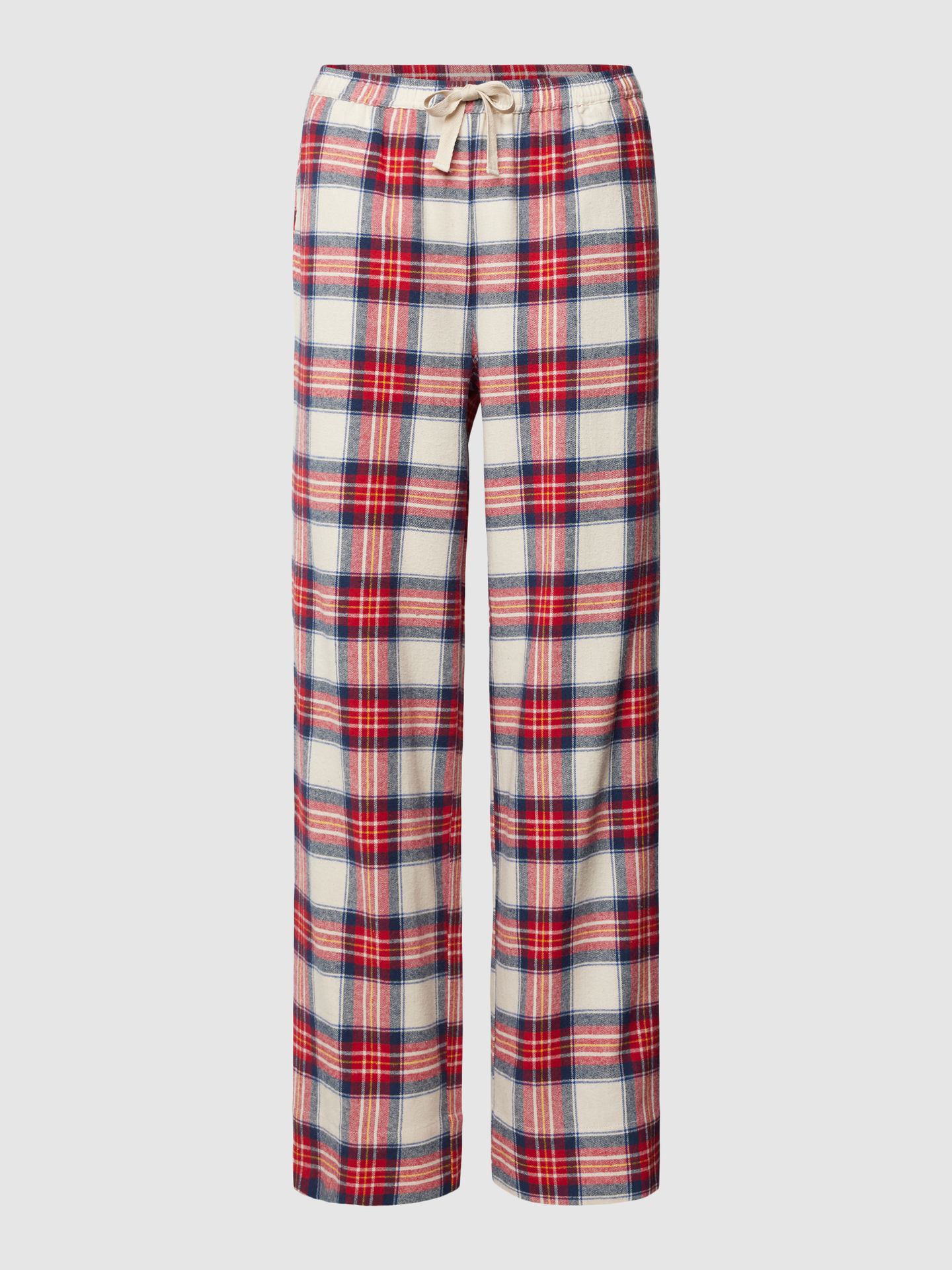 Spodnie od piżamy ze wzorem w szkocką kratę