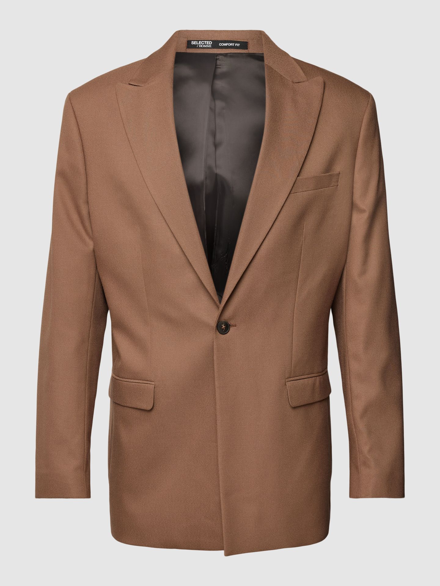 Marynarka zapinana na jeden guzik z brustaszą model ‘SKYE’