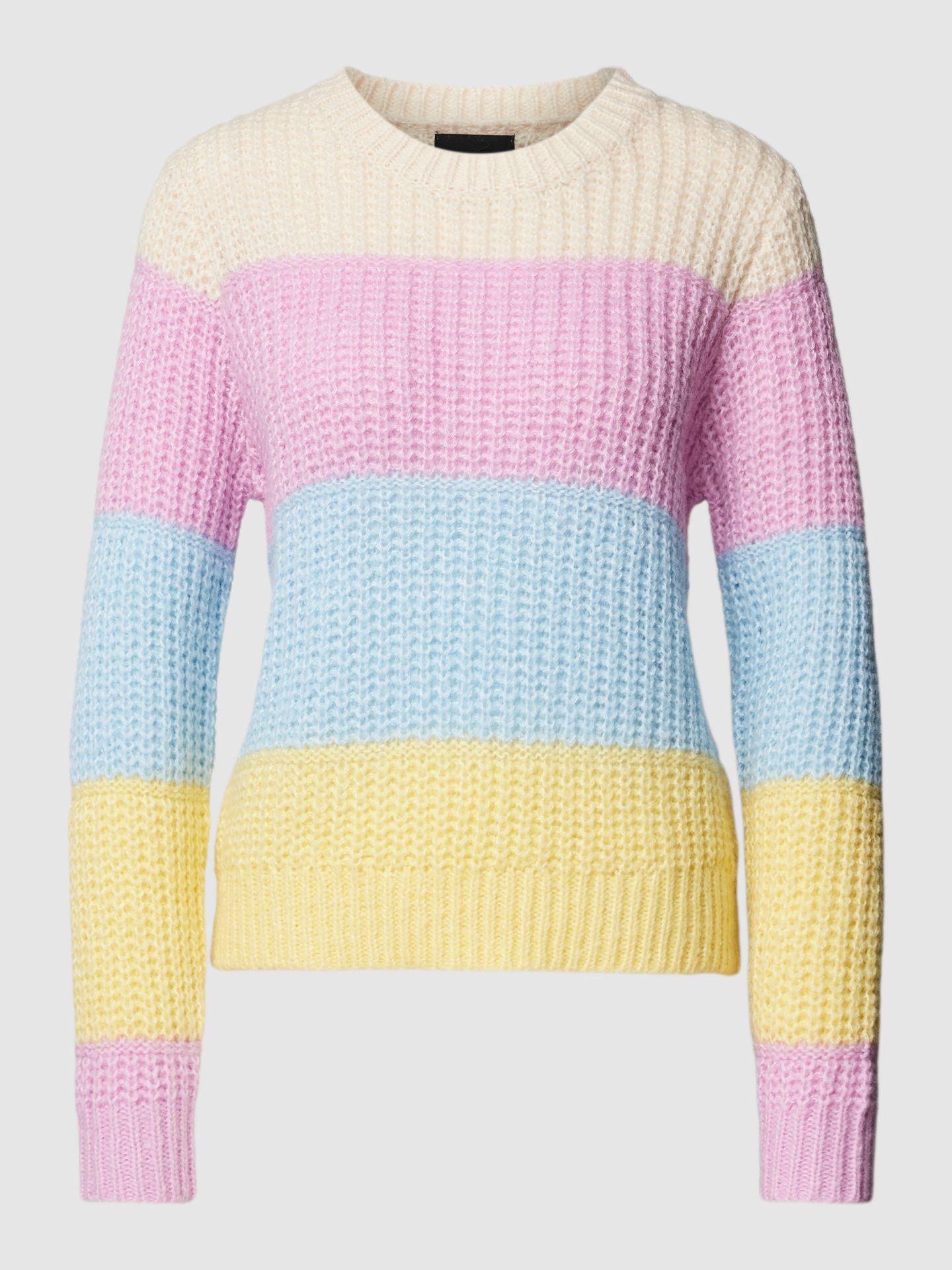 Sweter z dzianiny ze wzorem w paski model ‘NAOMI’