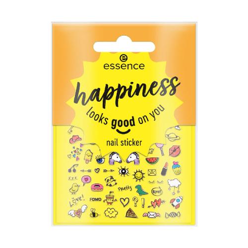 Essence Nail Stickers Happiness Looks Good On You Dekoracje na paznokcie Zestaw