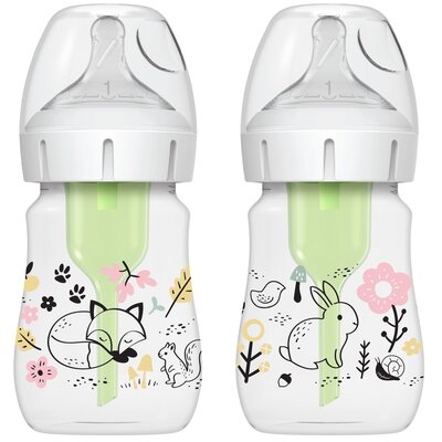 Dr Brown's Butelka z szeroką szyjką Options+ 150ml LAS, 2szt. - >>> DARMOWA od 99zł